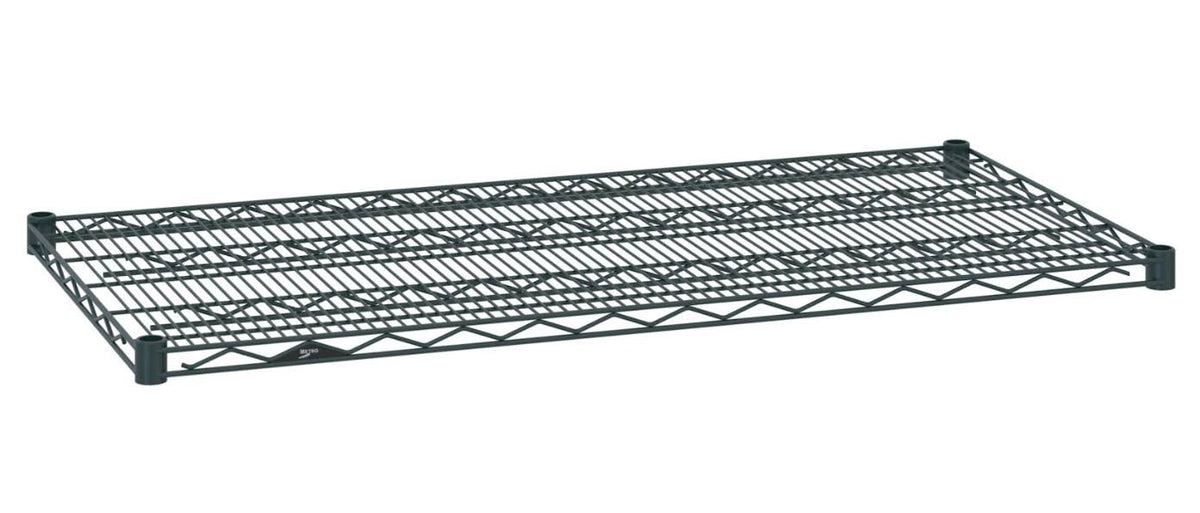 Smoked Glass Wire Shelf H435