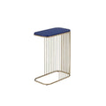Blue Metal Accent End Table D452968