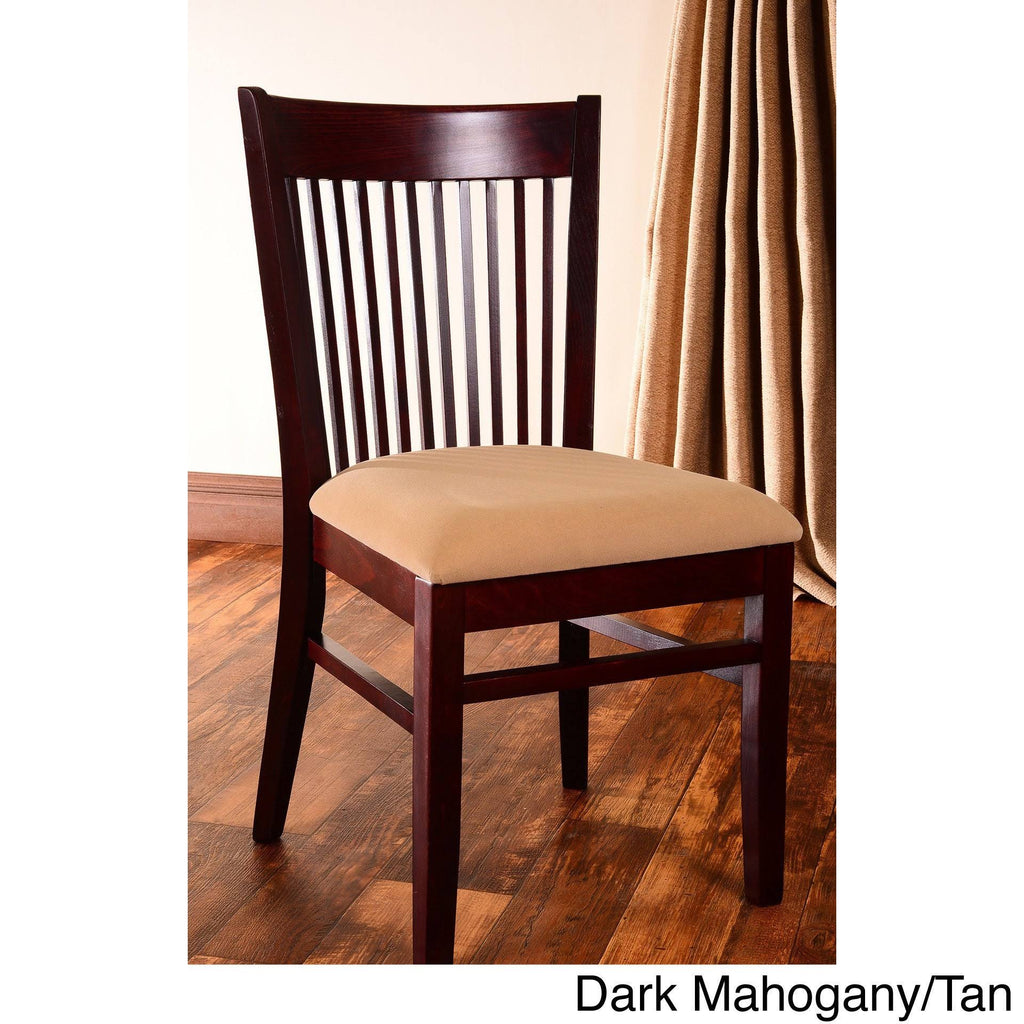 Brown Mahogany Dining Chair (Set of 2) S730