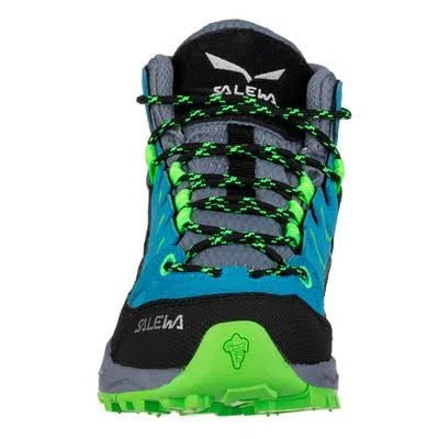 Blue Danube Fluo Green Mid Hiking Shoes N514156