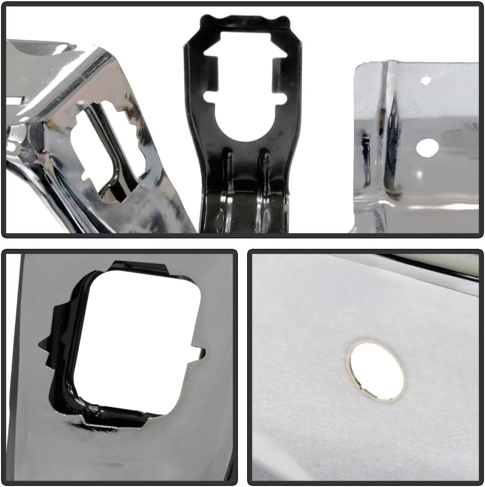 Chrome Steel Rear Step Bumper C825885