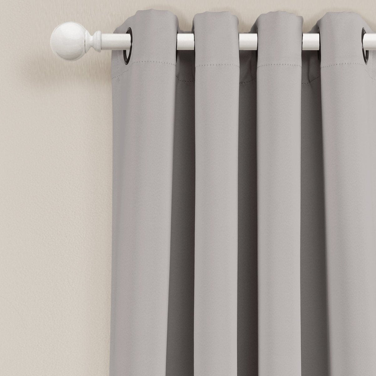 Insulated Grommet Blackout Window Curtain Panel Set