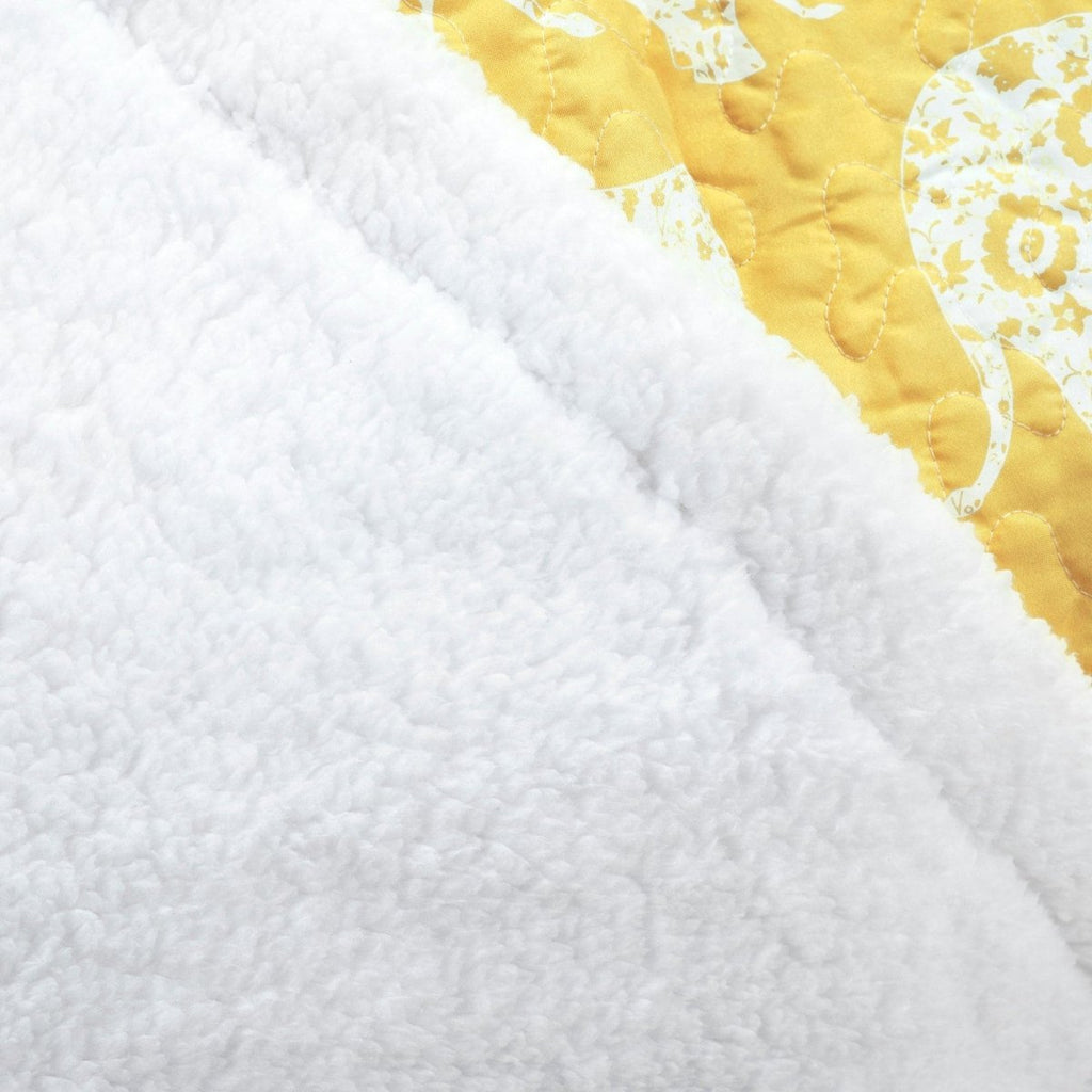 Elephant Parade Sherpa Throw