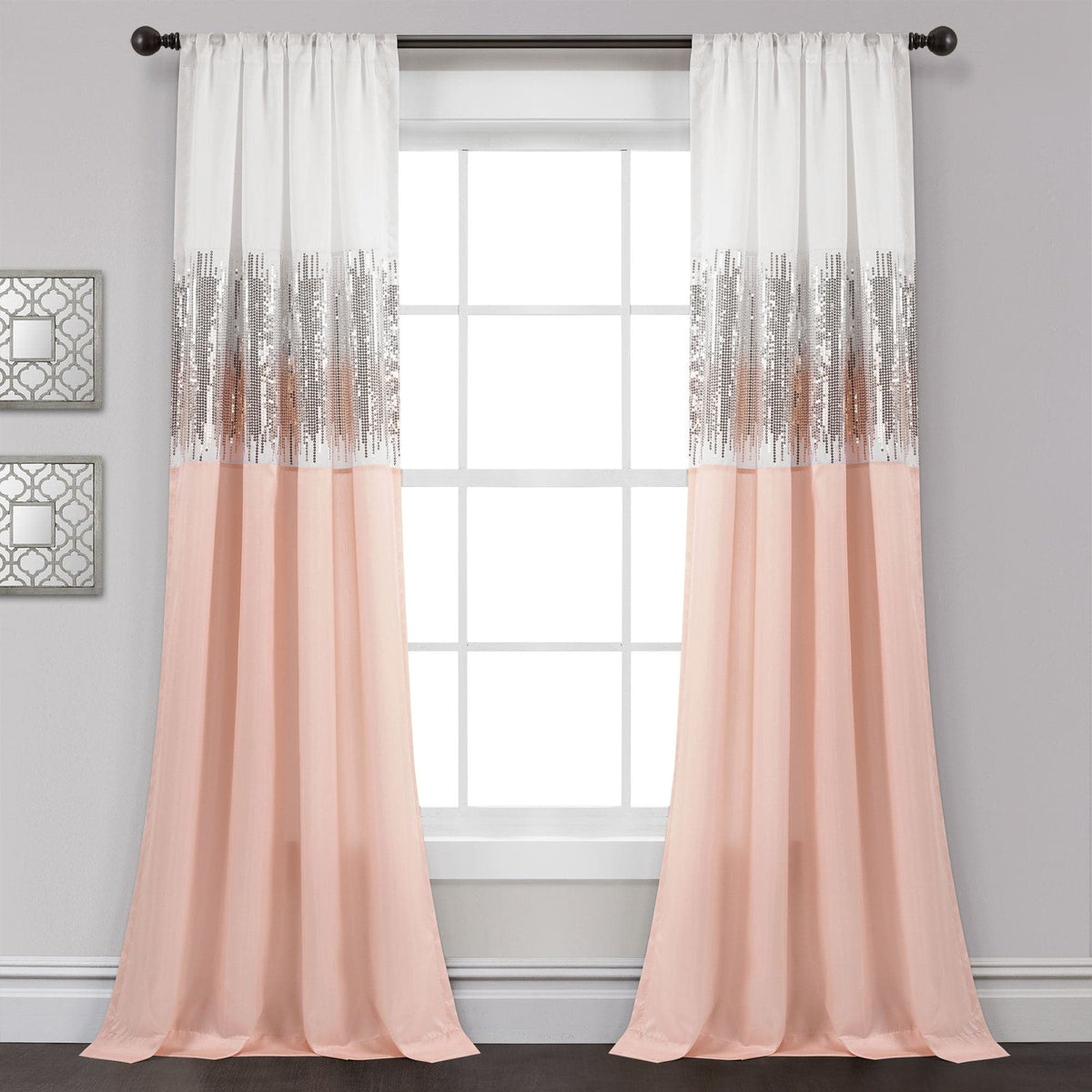 Night Sky Window Curtain Panel