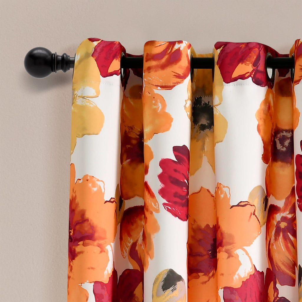 Leah Light Filtering Window Curtain Set