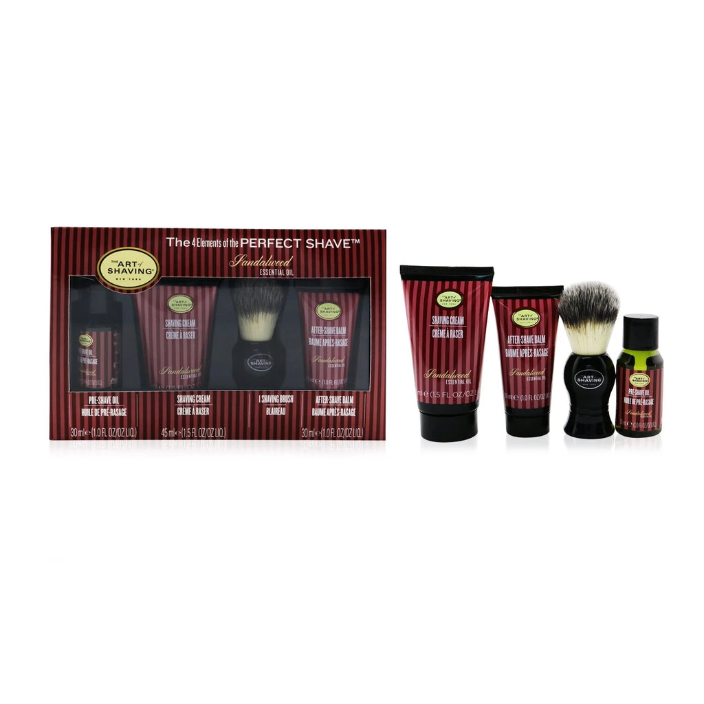 4-Pieces Sandalwood Shaving Kit V873