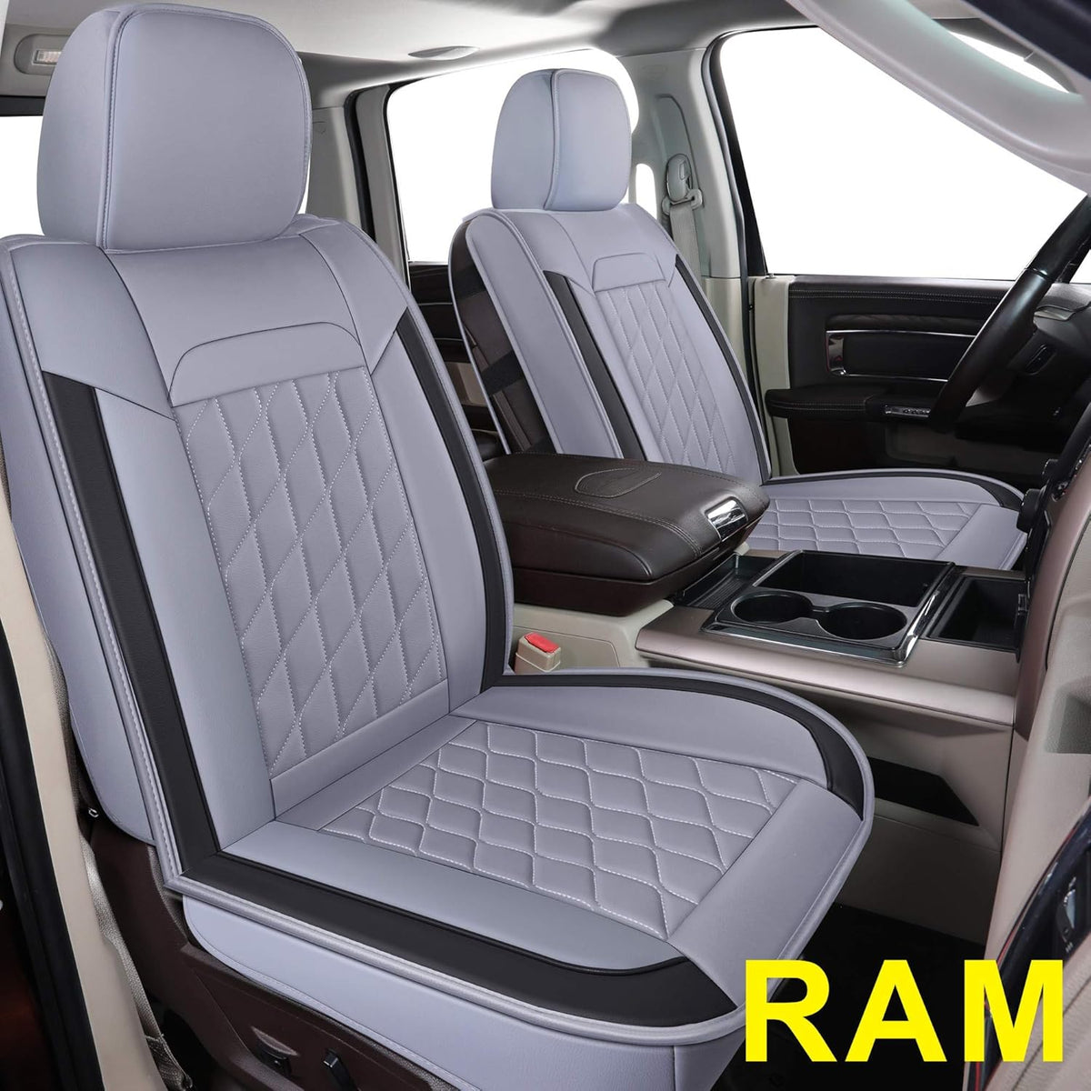 Ram Seat Covers Full Set with Faux Leather O854657