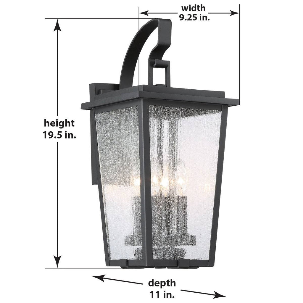 4 Light Outdoor Wall Mount W715416
