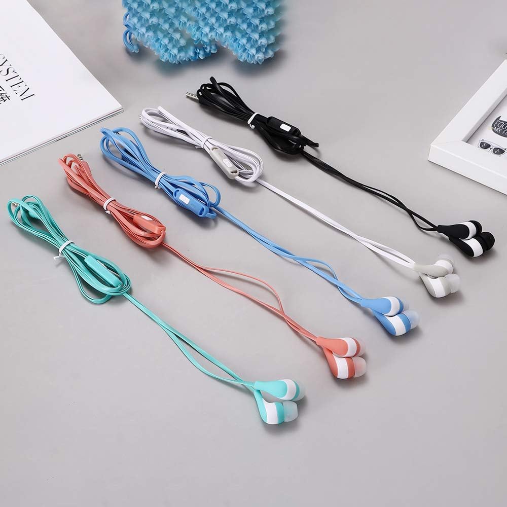 30 Pack Earbuds Headphones with Microphone E37160