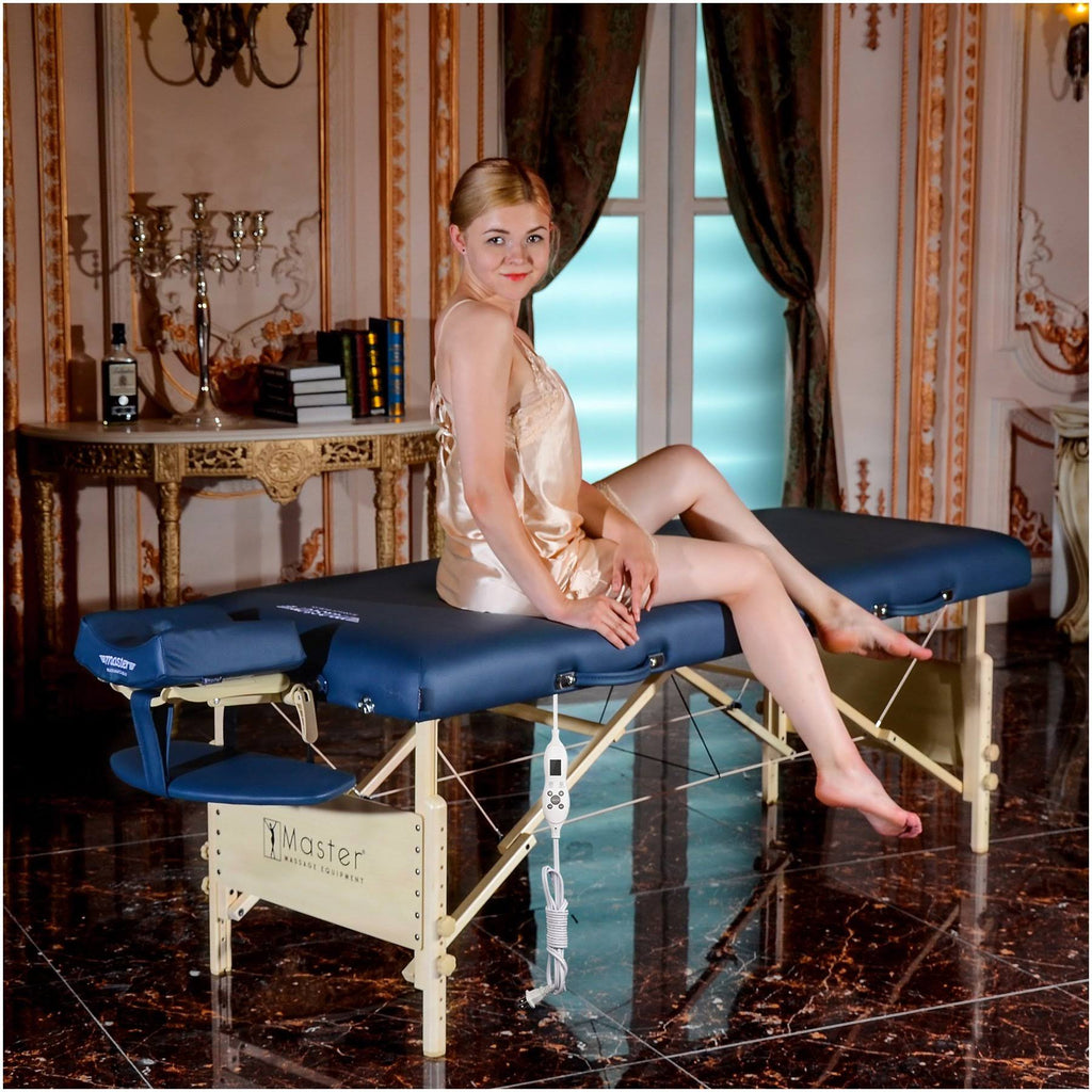 Royal Blue Portable Massage Table Package P3209