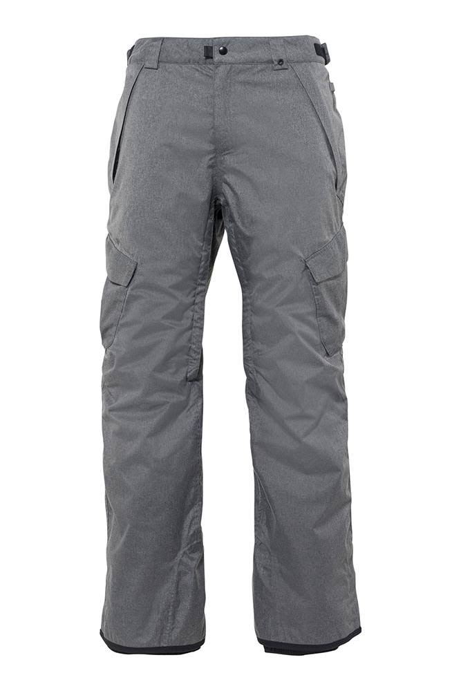 Grey Melange Insulated Cargo Pant X1384