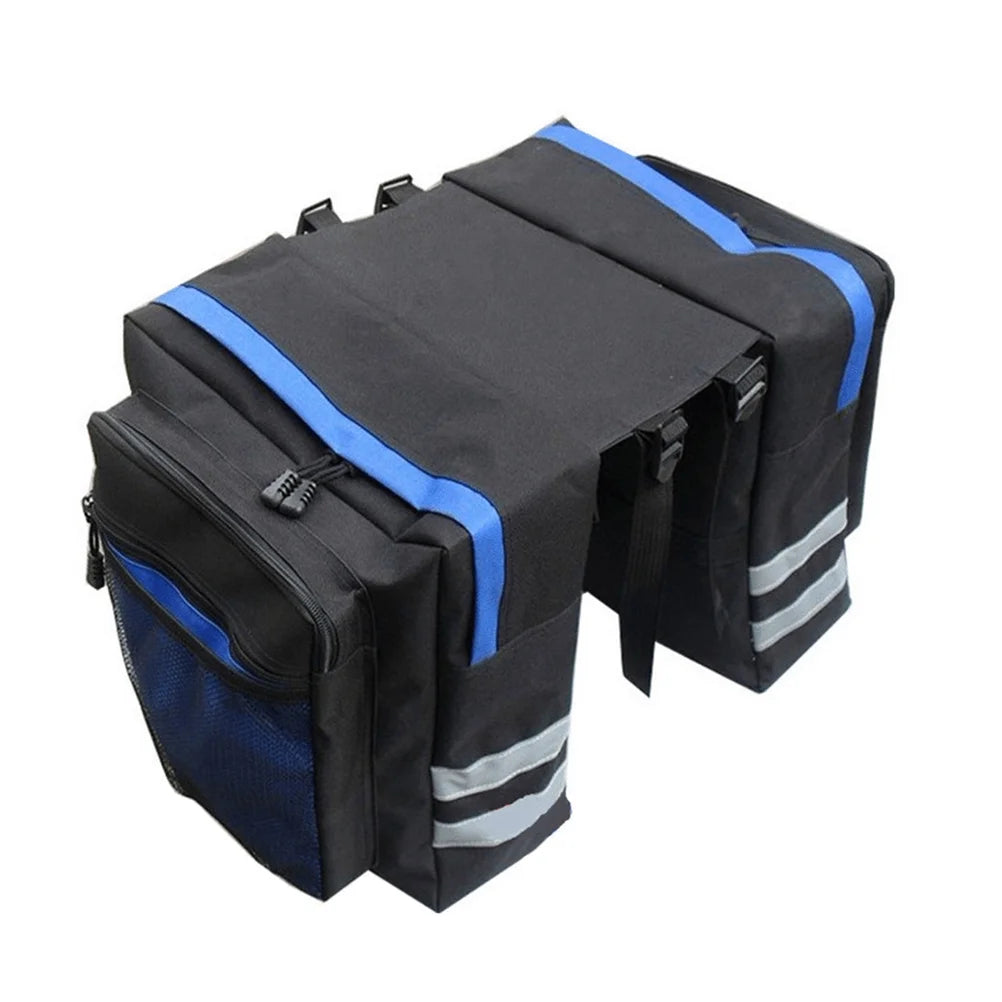 Blue Waterproof Bicycle Trunk Bag O762601