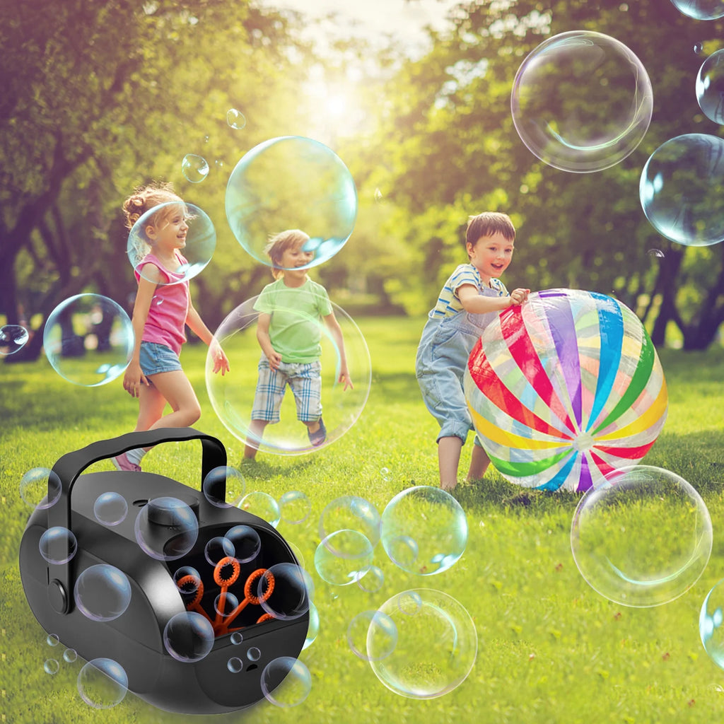 Portable Rechargeable Bubble Machine Y6326