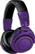 Wireless Over-Ear Bluetooth Headphones (Purple/Black) D9308