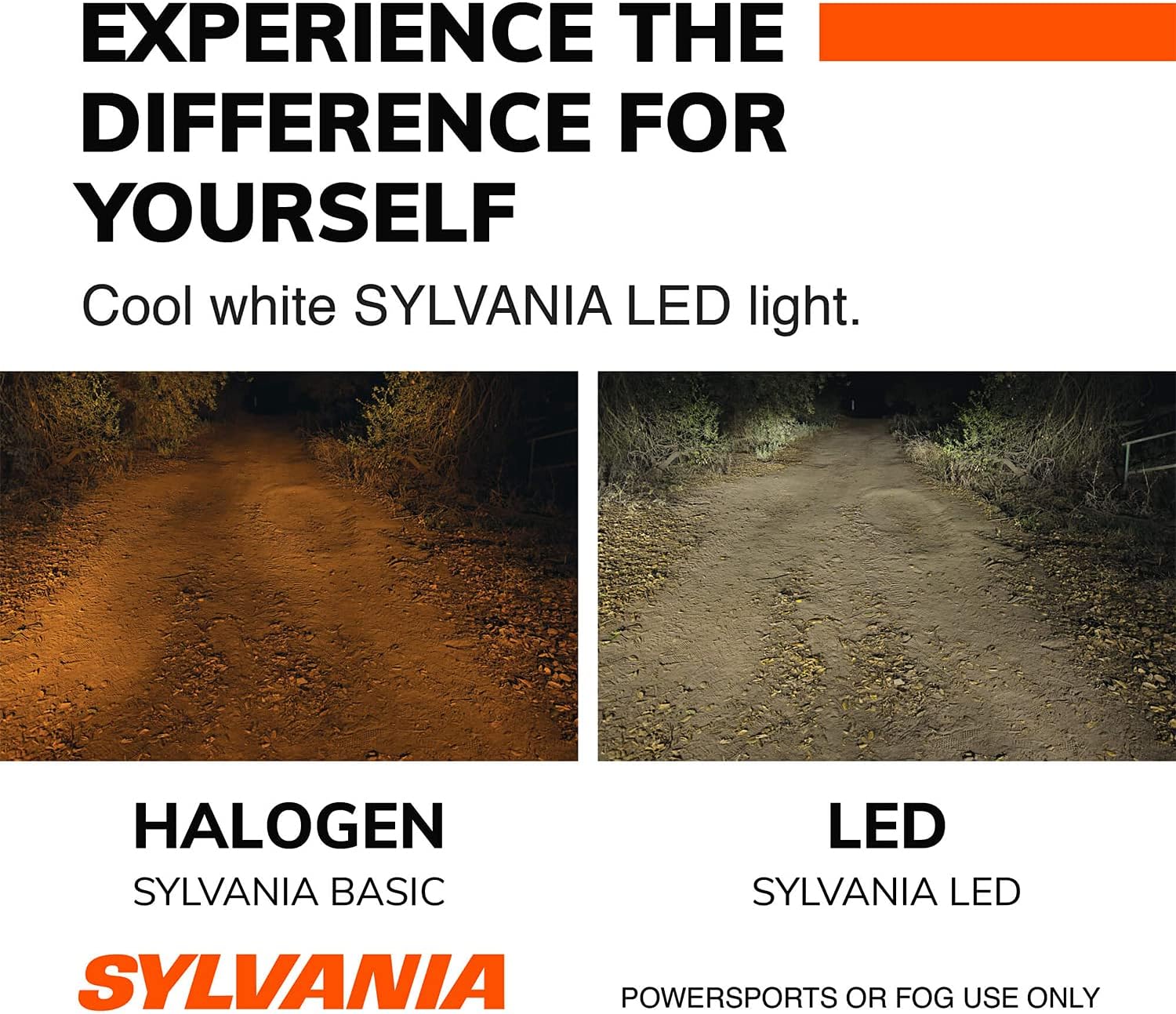 H11 LED Powersport Headlight Bulbs 2 Pack C135