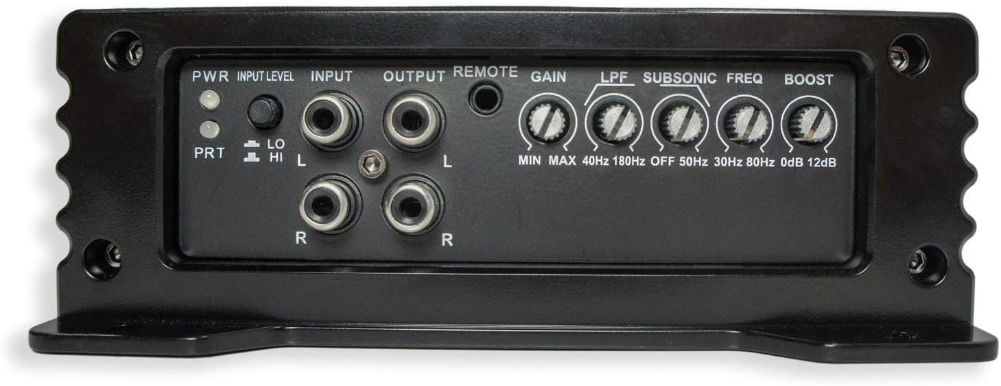 Single 12 Sub Box Enclosure & Amp P597471