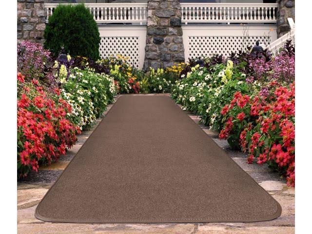 Outdoor Carpet Runner - Brown Z931323