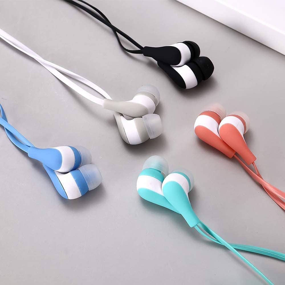 30 Pack Earbuds Headphones with Microphone E37160