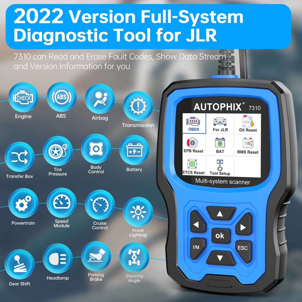 OBD2 Scanner for JLR Cars G95797