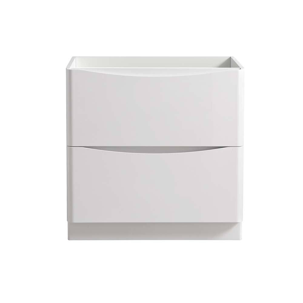 Glossy Gray Free Standing Bathroom Cabinet M870