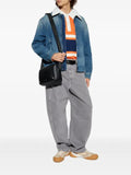 LOEWE contrast-collar denim jacket