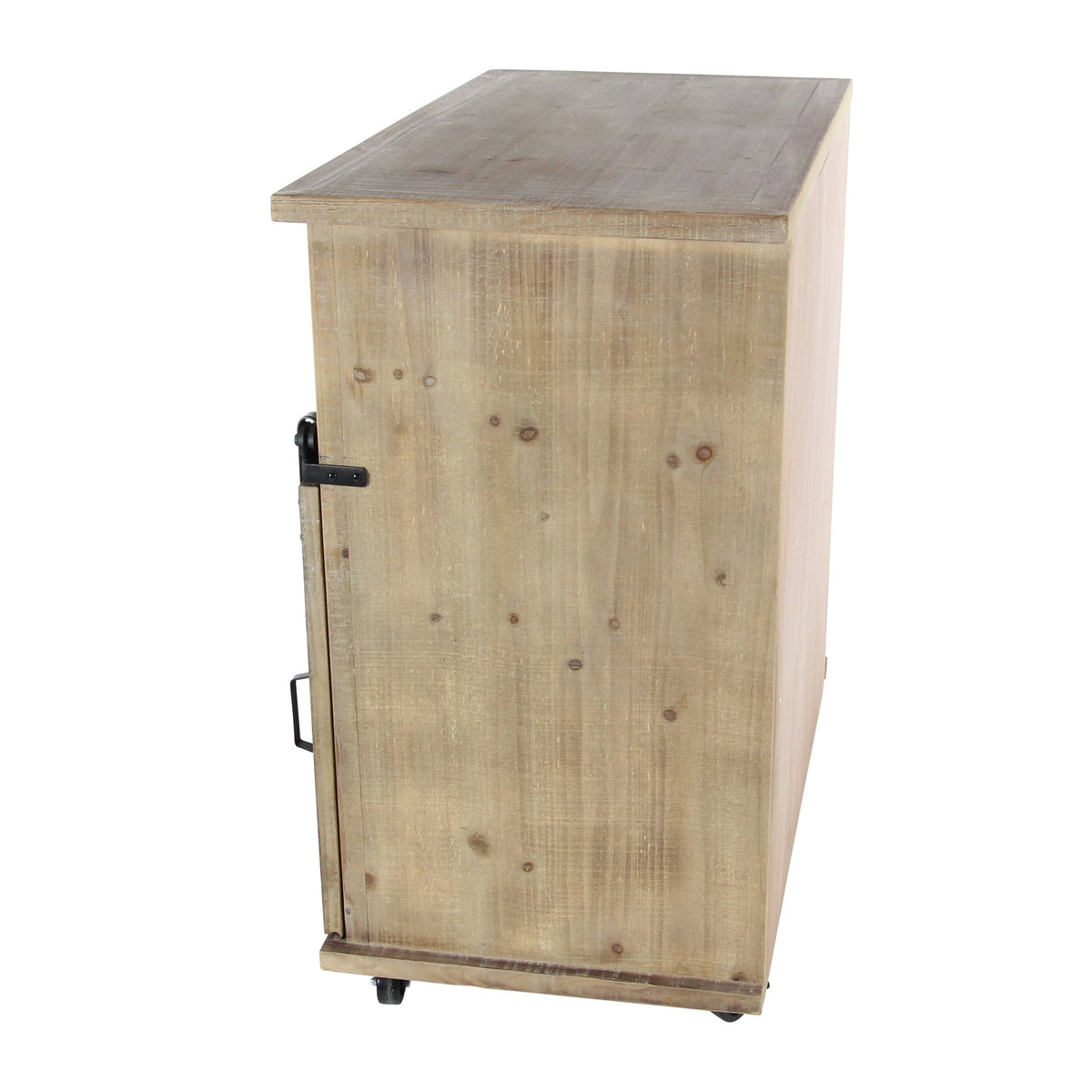 Rustic Fir Wood Storage Cabinet G4597