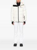 Moncler Grenoble hooded zip-fastening jacket