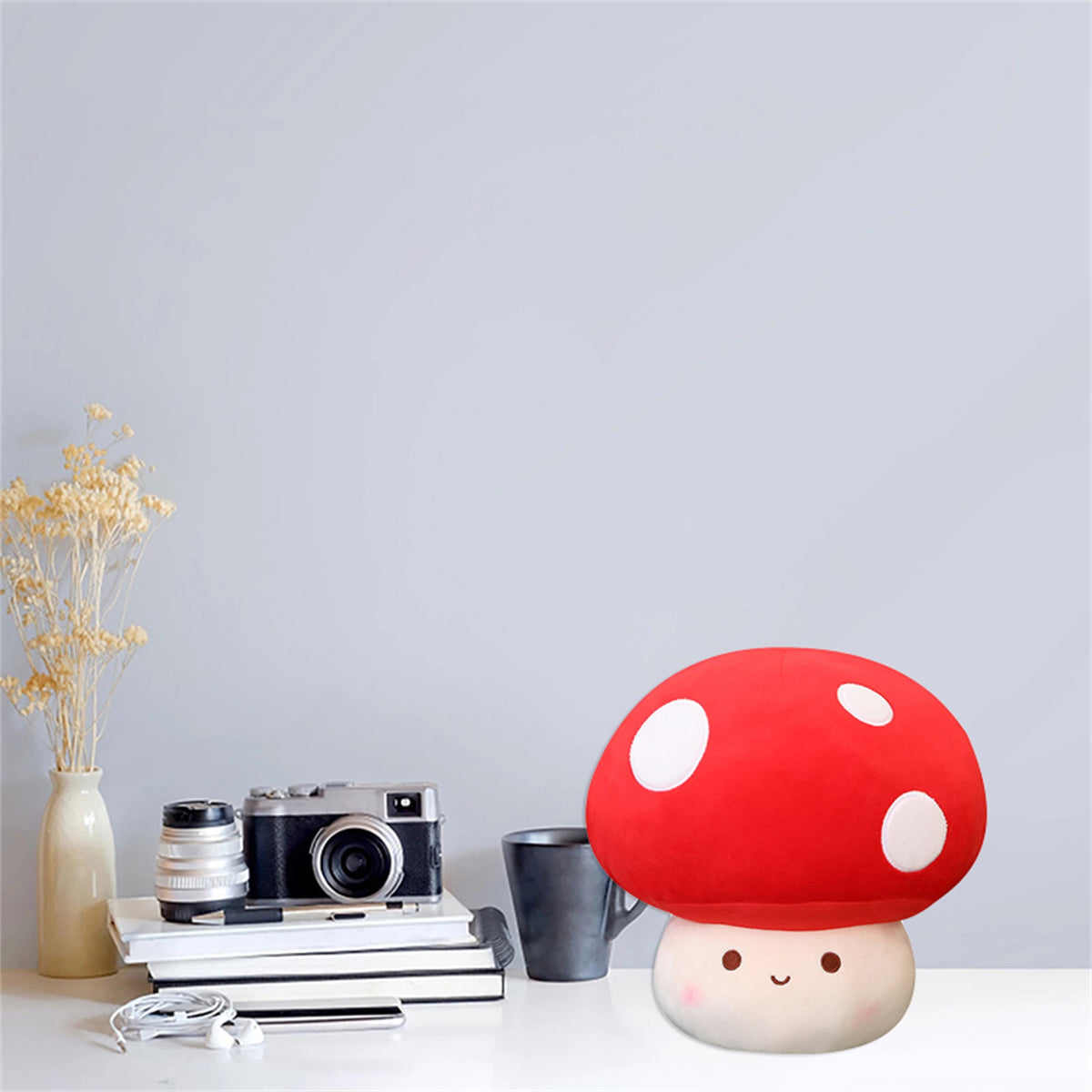 Cute Mushroom Shaped Plush Toy Stuffed Doll R9952