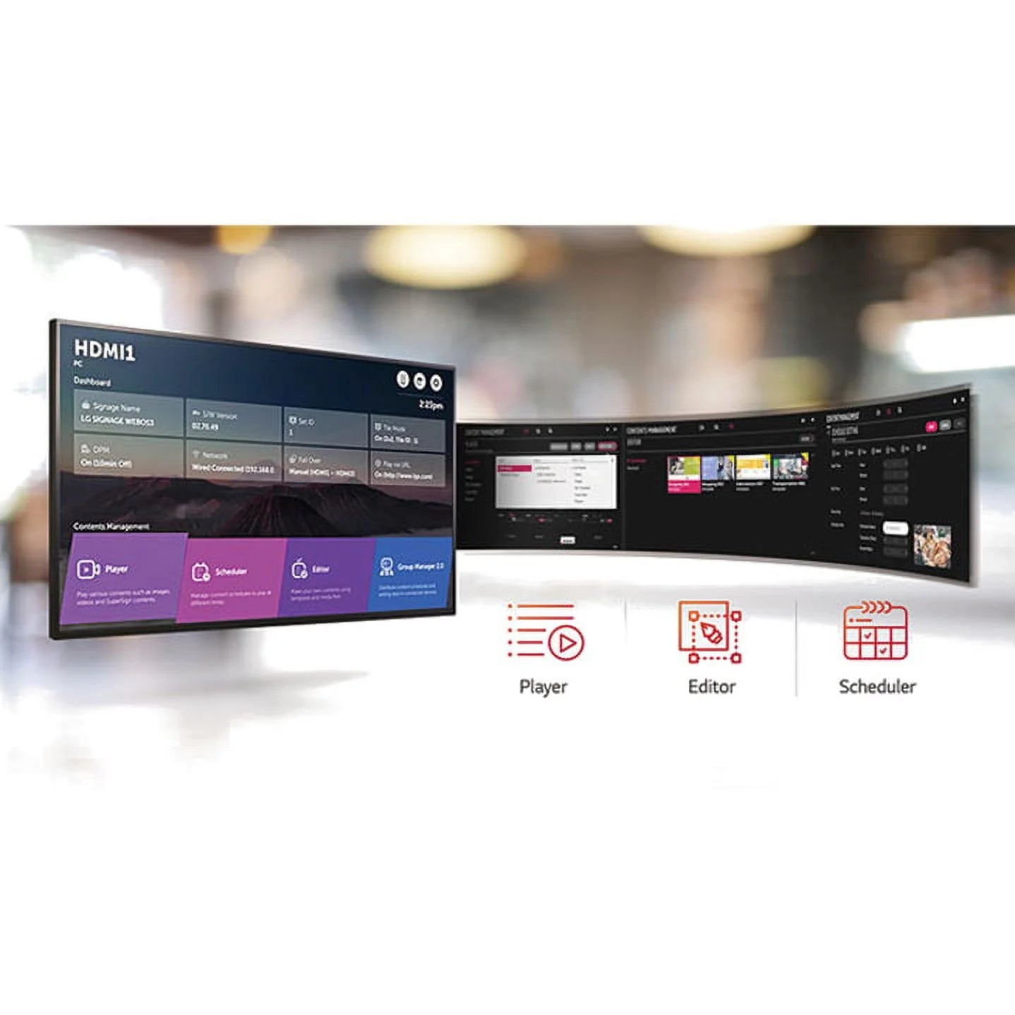 75UM3E-B Digital Signage Display M56551