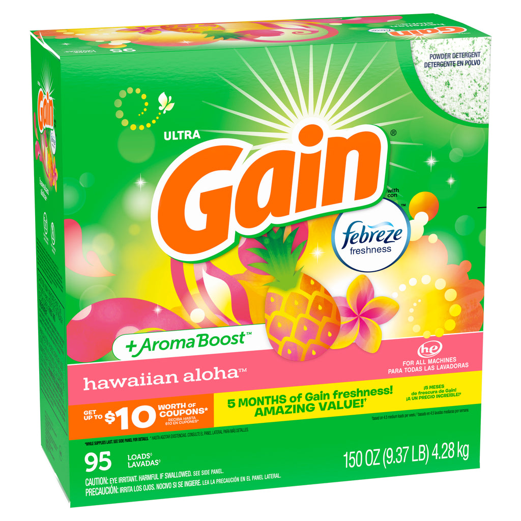 150 oz Hawaiian Aloha Scent Laundry Detergent Powder M56530