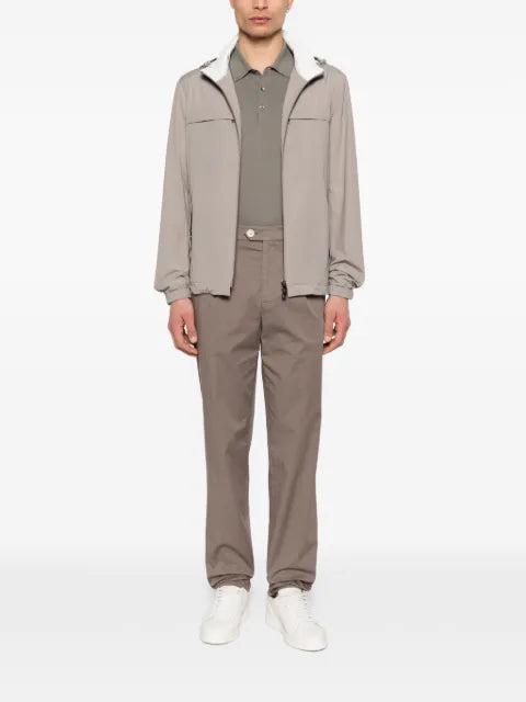 Corneliani hooded zip jacket