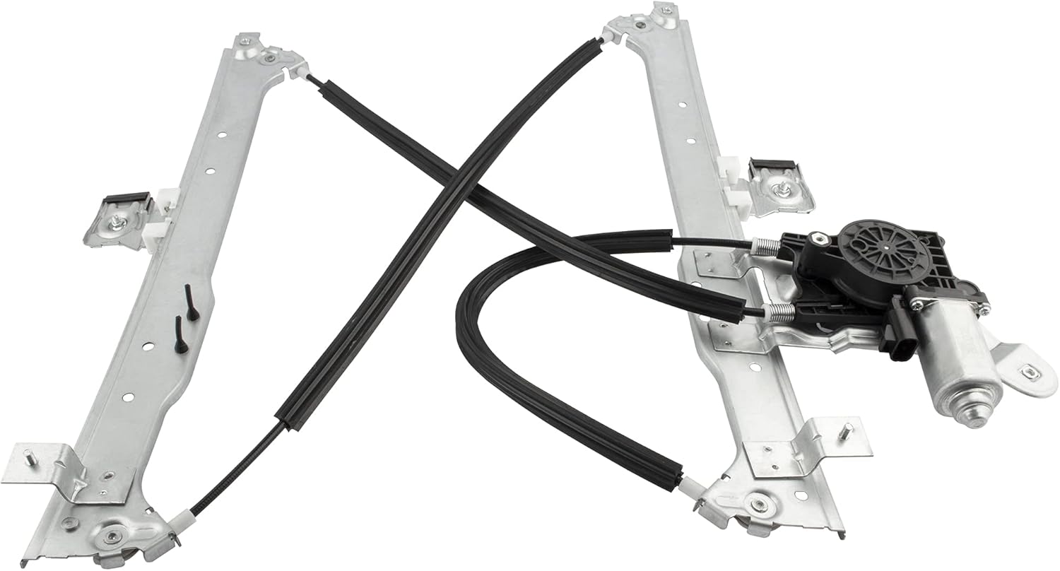 Rear Left Driver Side Power Window Regulator with Motor Pack of 2 R920