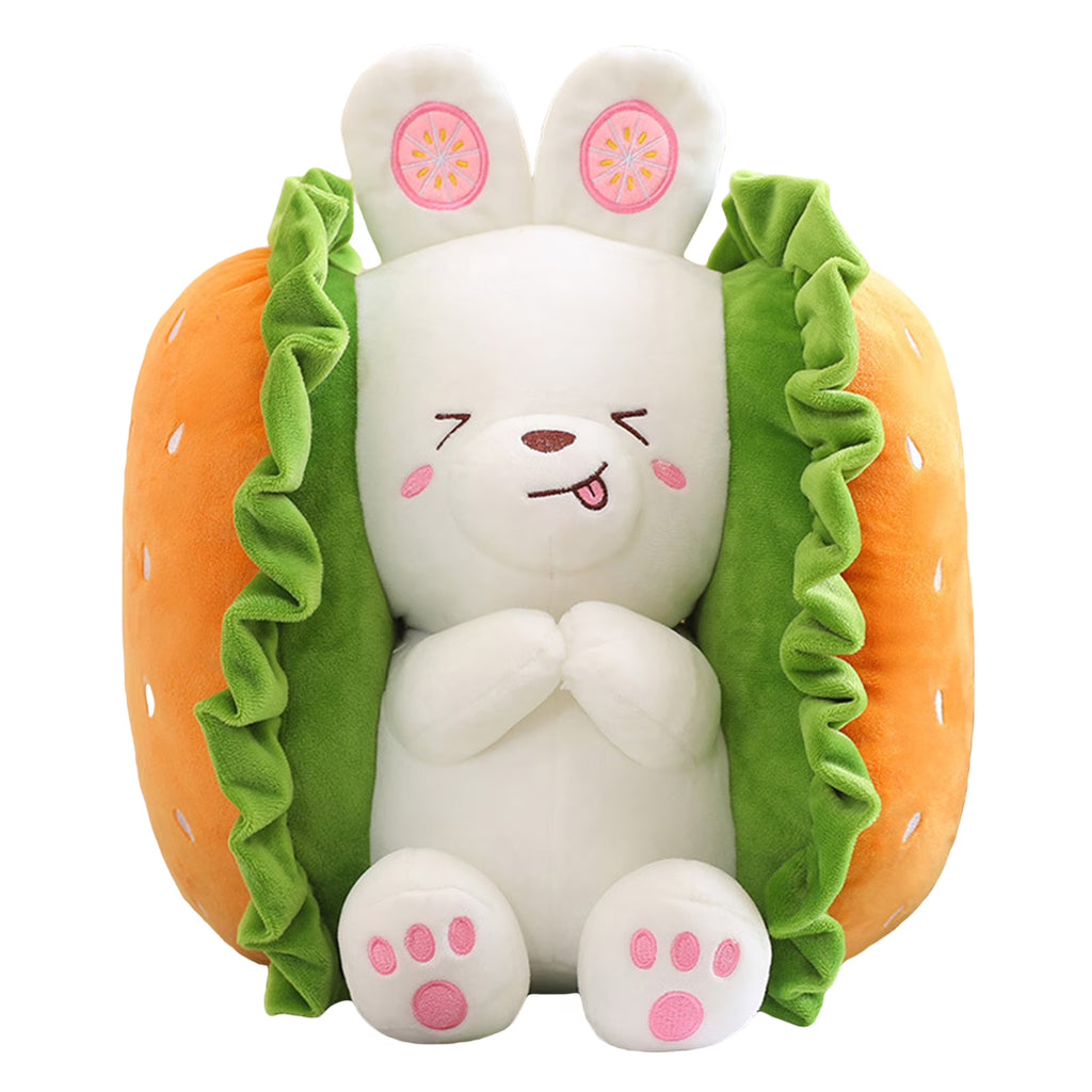 Fuzzy Hamburger Plush Toy G23941