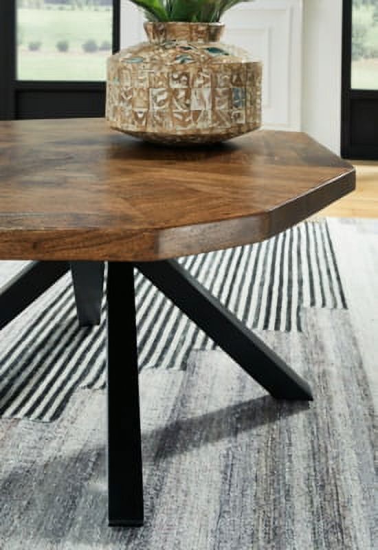 Brown/Black Coffee Table J963