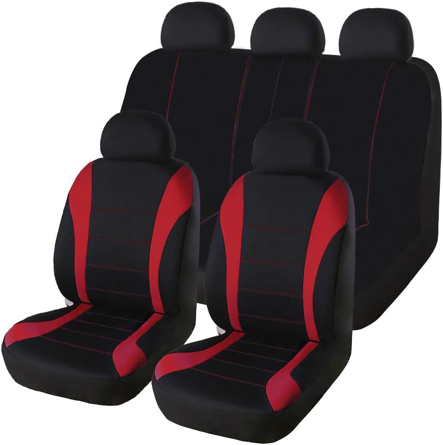 Beige Breathable Mesh Car Seat Covers I20247