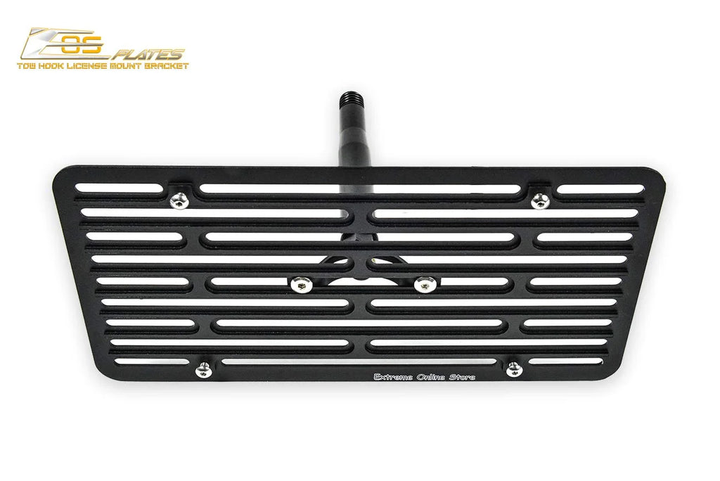 Front Bumper Tow Hook License Plate Relocator Mount Bracket O179