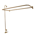 Polished Brass Rectangular Shower Unit R4657