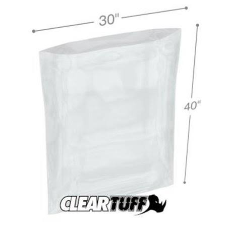 Clear Poly Bags Case of 250 Y58699