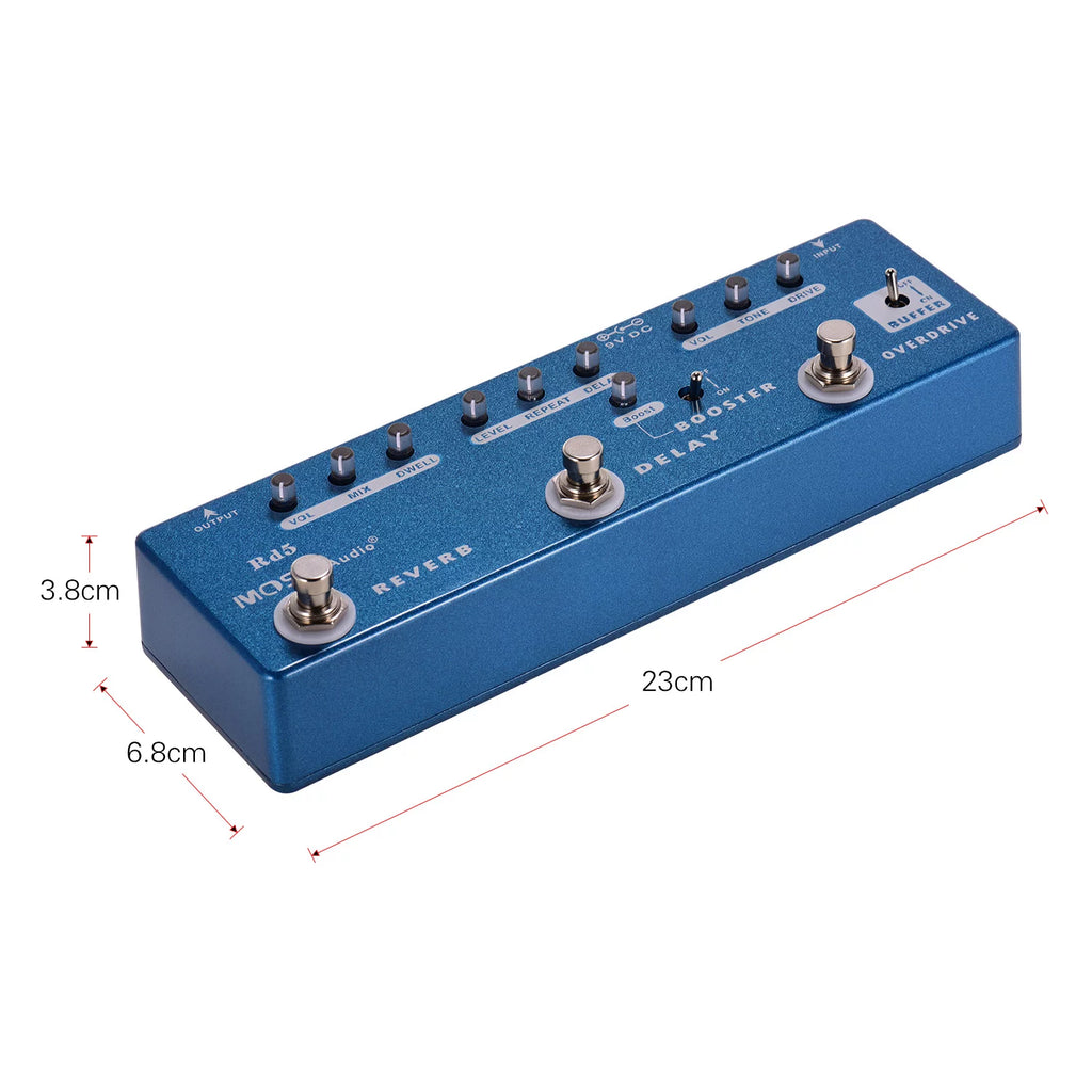 5-in-1 Guitar Multi-Effects Pedal N620