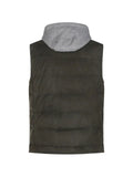 Eleventy quilted hooded gilet