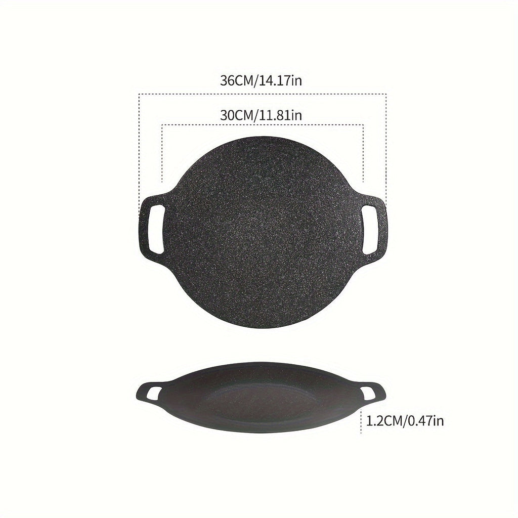 Non-stick Coating Round BBQ Grill Pan U4904
