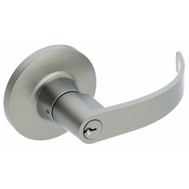 Satin Bronze Tubular Lever Lock U575531