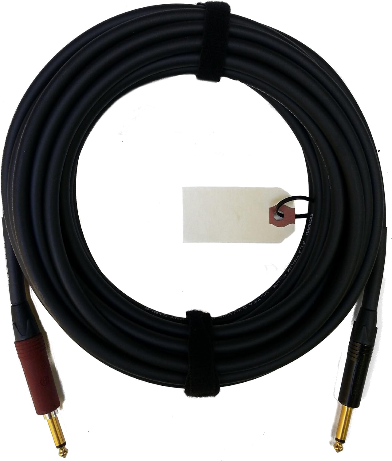 12 Foot Instrument Cable with Gold Contacts R164