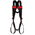 Vest-Style Harnesses with Back D-Ring, Quick Connect Buckles O17157