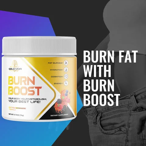 (2 Pack) Gold Burn Boost Powder Dietary Supplement B804