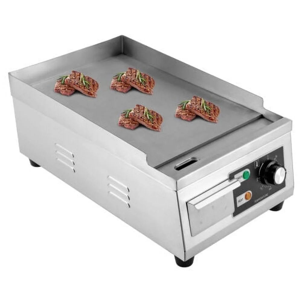 1300W Electric Griddle Flat Top Stainless Steel G170
