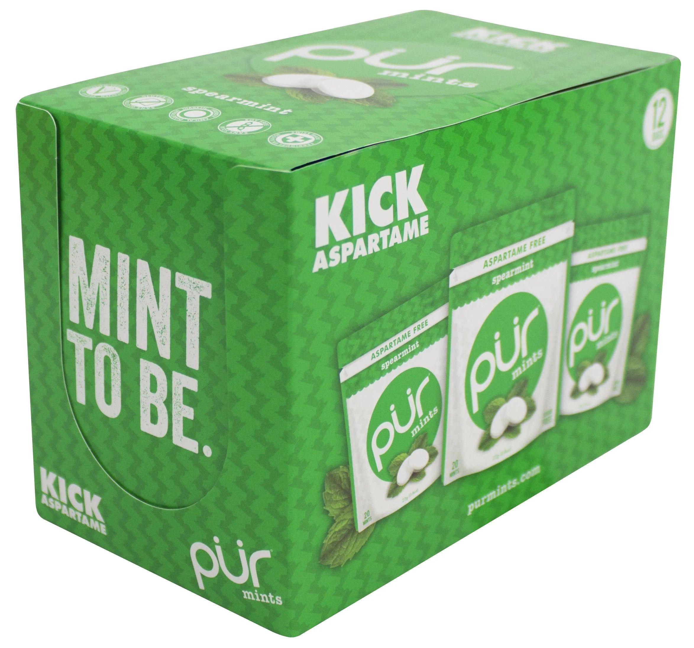 Aspartame Free Spearmint Breath Mints, 20pcs, 12ct R9187