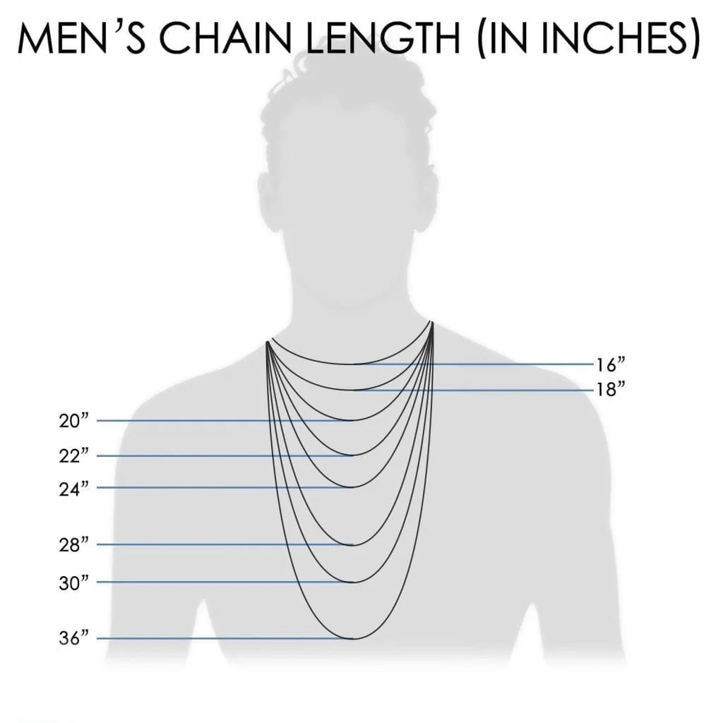 14K Gold Over Silver Cuban Chain Necklace 16"-30" N897