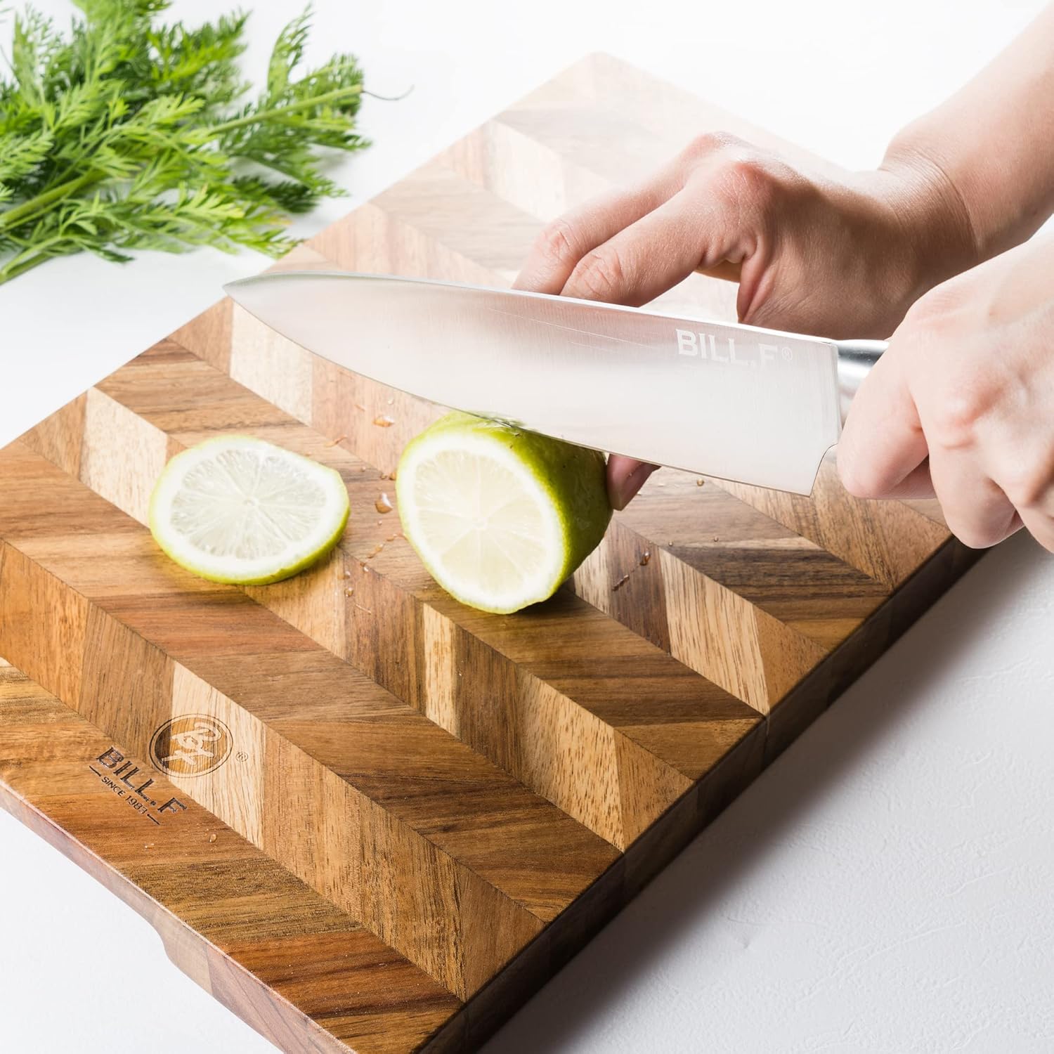 14x9 inch Acacia Wood Cutting Board, Pack of 2 T80645