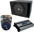 Single 12 Sub Box Enclosure & Amp P597471